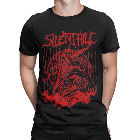 Silent Hill Red Pyramid Head Outfits Shirts Men Women Horror Video Game ...
