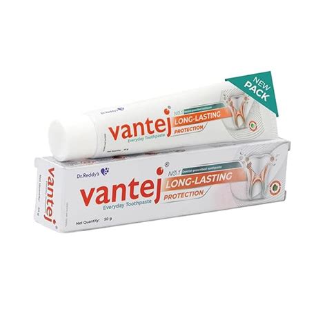 Buy Vantej Sensitivity Protection Toothpaste | 50 Grams | Gives Long ...