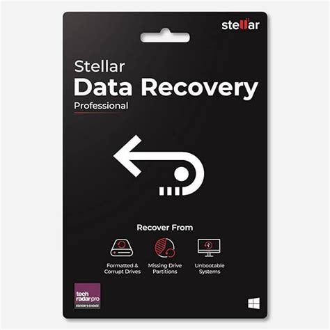 Stellar Data Recovery Professional Windows | Recovers Deleted Data ...