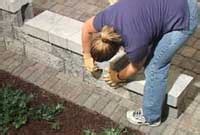 How to Finish a Patio Wall with Step Downs