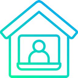Remote working - Free professions and jobs icons