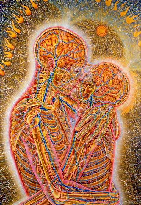 アレックスグレイ 画集 _ alex grey skeleton – WGYC