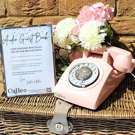 CALLEO Audio Guest Book for Weddings
