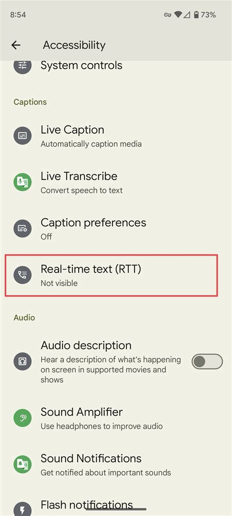 What is real time text (RTT) calling and how does it work?