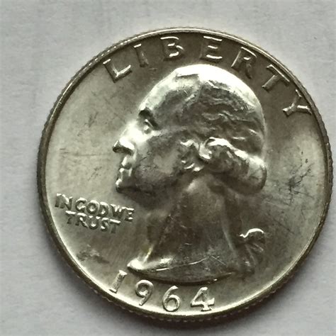 1964-D Washington Quarter - MS61