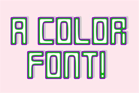 Image result for Fill Color Font Design