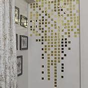 Buy Wall1ders Atulya Arts Offering - 100 (3 cm Each) Square Mirrors ...