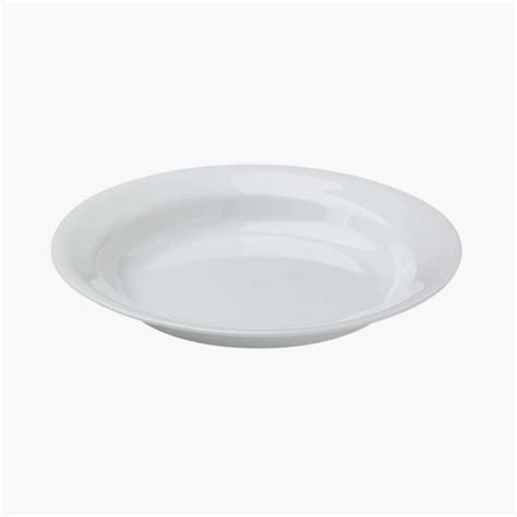 Buy CORELLA Livingware White Solid Vitrelle Glass Salad Bowl - 21 cm ...