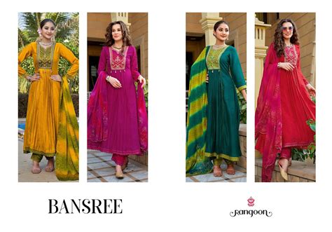Bansree Rangoon Silk Readymade Pant Style Suits – Kavya Style Plus