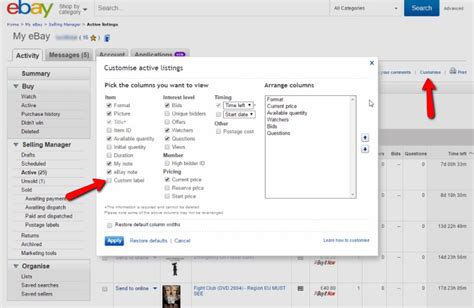 Image result for Customized eBay Labels