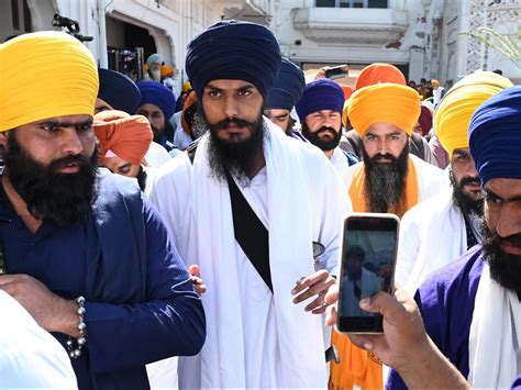 Fugitive Khalistani Leader Amritpal Singh Fled To Haryana, Alert Issued ...