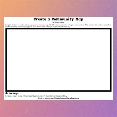 My Community Map Worksheet 的图像结果