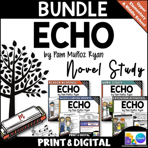 Echo by Pam Muñoz Ryan Novel Study BUNDLE | Made By Teachers