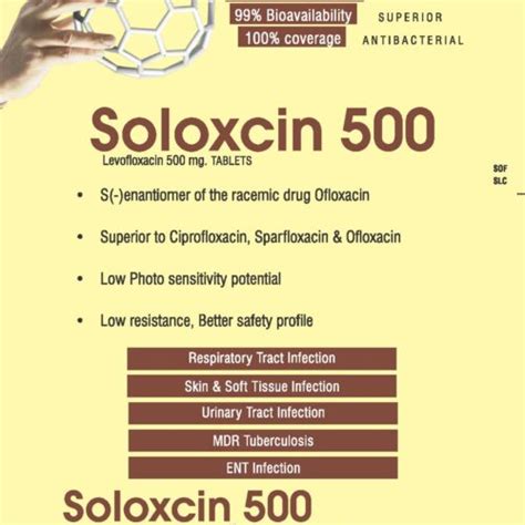 Levofloxacin 500 Tablet Manufacturer