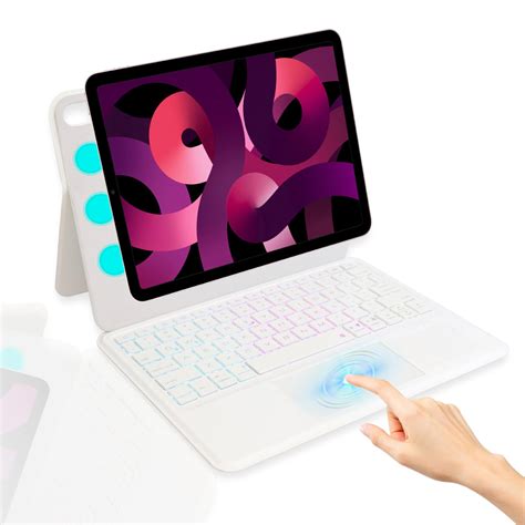 TECPHILE P109 Magnetic Wireless Keyboard Case for iPad | Concept Kart