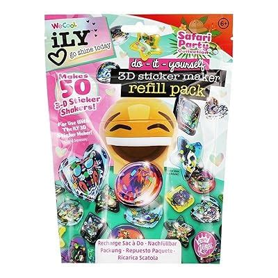 ACTIVITYKINGS ACTIVITY KINGS ILY 3D Sticker Maker Refill Pack India | Ubuy