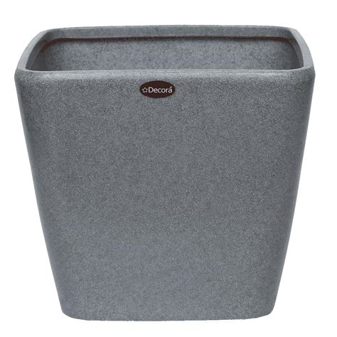 ENGRAFT SAPLINGS DECORA Decora Gleyz Cube Pot (Stone Grey, Medium, Gc ...