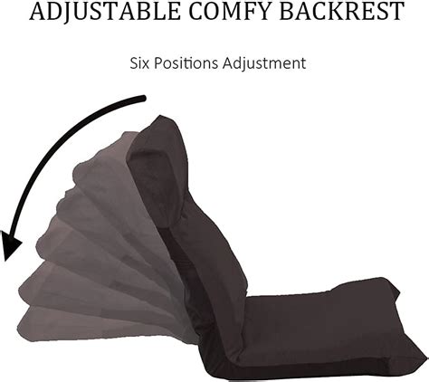 Buy FLOGUOR Floor Chairs with Back Lumber Support for Adults and Kids ...