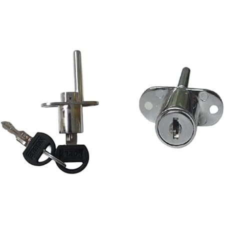 NOBLE Pedestal Lock with 2 Keys |Front Multi Drawer Lock| for Cabinet ...