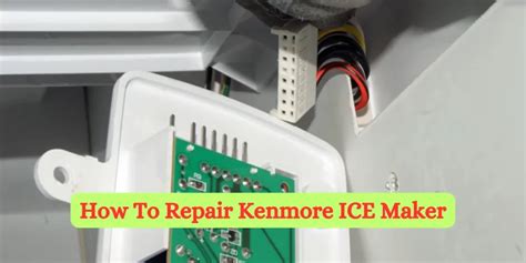 Image result for Kenmore Elite Ice Maker Problems