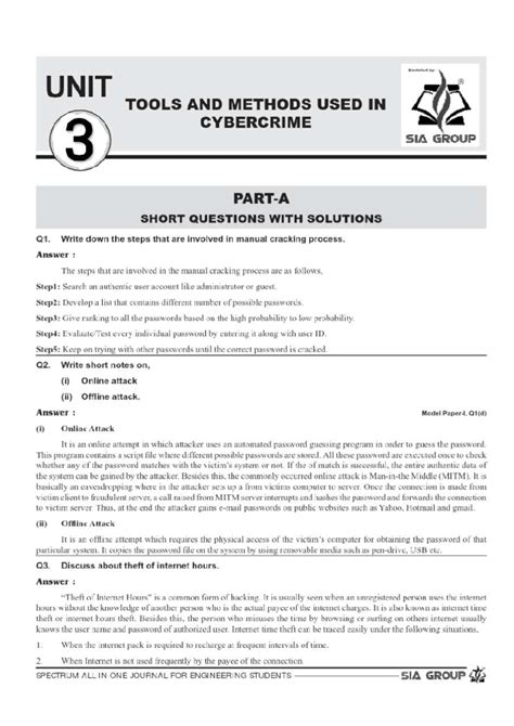UNIT - 3 ( Cyber Security) - Marketed : UNIT R TOOLS AND METHODS USED ...