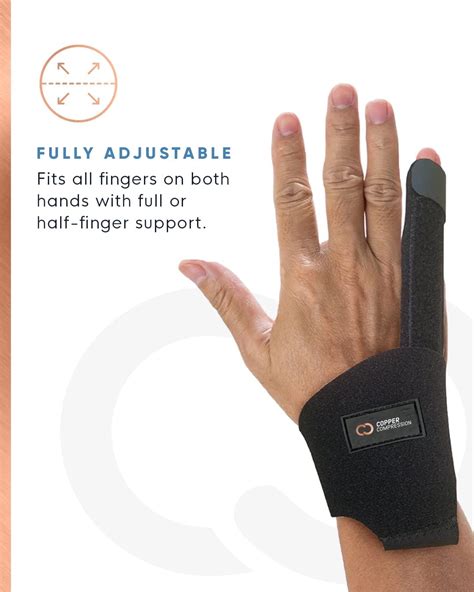 CopperCompression Copper Compression Finger Splint - Medical Grade ...