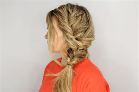 Image result for Messy Faux Hawk Fishtail Braid Tutorial