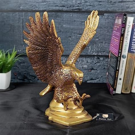 Buy Artarium Resin Mighty Eagle Statue, Eagle Figurines Sculptures ...