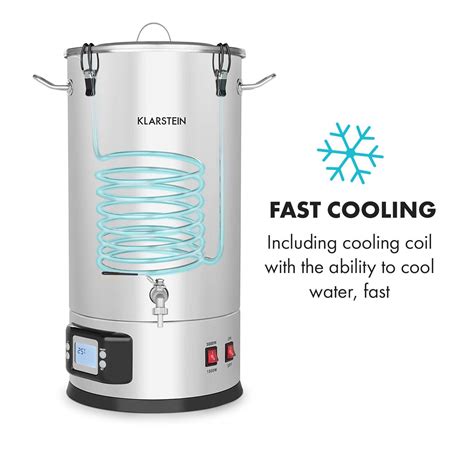 Buy KLARSTEIN Maischfest Beer Brewing Kettle - Mash Tun, 5-Piece ...