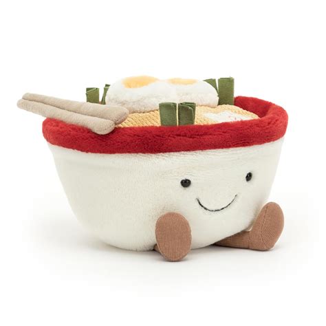 Buy Jellycat Amuseables Ramen Stuffed Toy, 6.5 inches - Food Plush ...