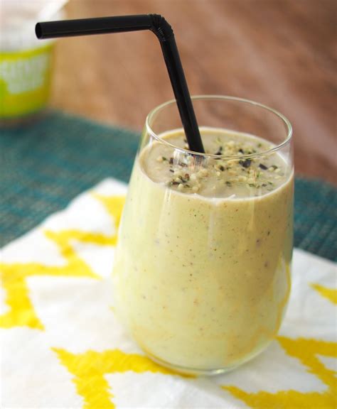 Avocado Smoothie with Hemp Seeds | The Worktop