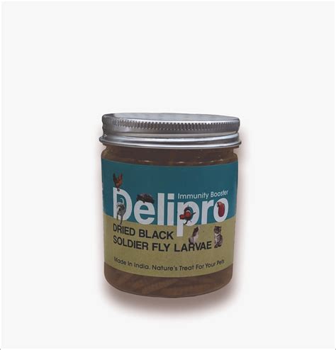 DeliPro High Protein Premium Black Soldier Fly Larvae Fish Food ...