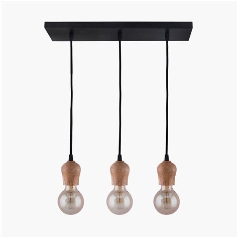 Buy HOMESAKE Mango Wood Cluster Ceiling Lamp from Homesake at just INR ...