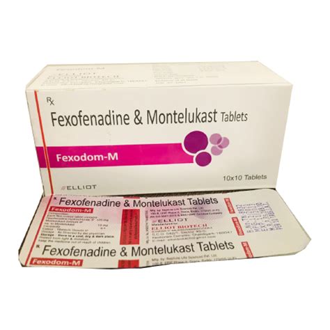 FEXODOM-M Tablets Elliot biotech