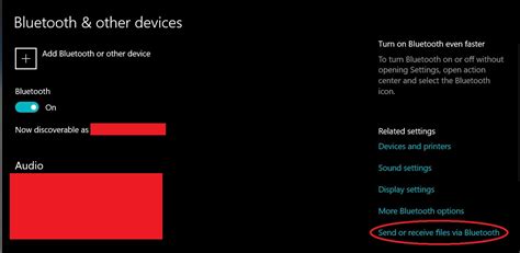 Finding Bluetooth File Transfer 的图像结果