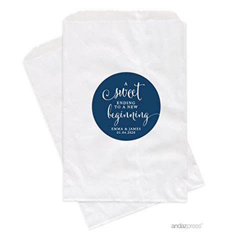 Buy Andaz Press Personalized Dessert Table Party Favor Bags, A Sweet ...