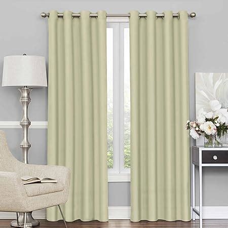 Buy Story@Home Blackout Door Curtains 7 Feet Long Set of 2 | Plain ...
