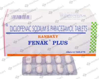 FENAK PLUS TABLET 10'S Price, Uses, Side Effects & Substitutes | Medkart