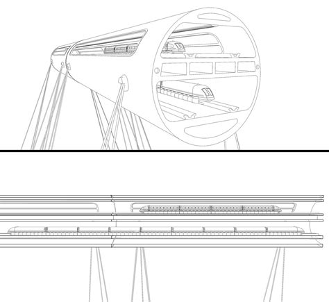 Image result for Maglev Train Drawing