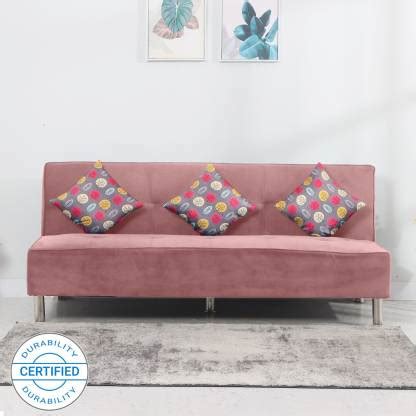 Flipkart Perfect Homes Casper 3 Seater Single Solid Wood Fold Out Sofa ...
