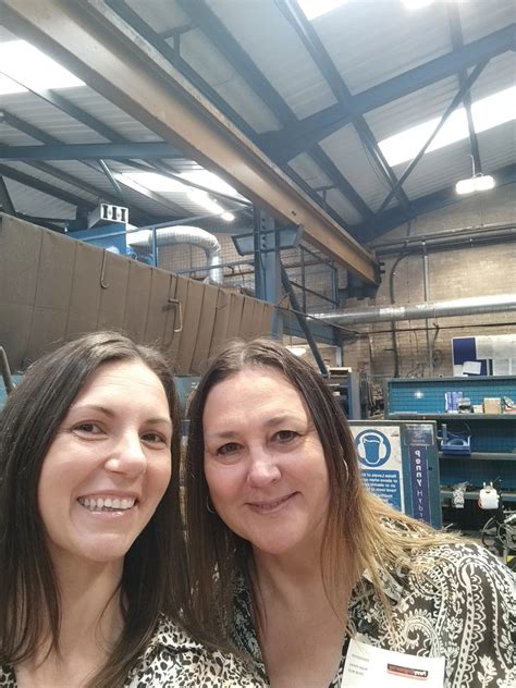 Such a great morning. Plus we got to see where they made the chandelier hydraulics for ...