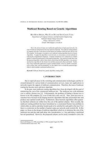 Image result for Multicast Routing Algorithms
