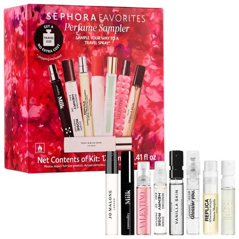Sephora Collection Travel Spray Perfume Discovery Set With Redeemable Voucher (1 each) Delivery ...