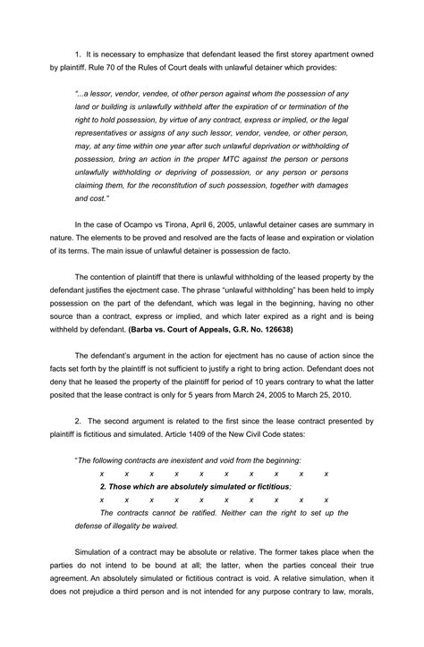Trial memorandum | DOC