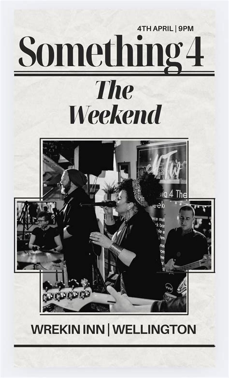 Something 4 the Weekend | Wrekin Inn | April 4th, The Wrekin Inn ...