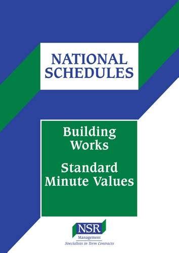 Building Works Standard Minute Values 2013-2014 : NSR Management Ltd ...