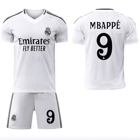 SoccerBest Real Madrid CF Mbappe jersey, Real Madrid CF No. 9 India | Ubuy