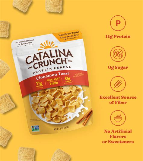 Cinnamon Toast Protein Cereal | Catalina Crunch