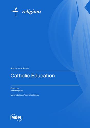 Catholic Education | MDPI Books