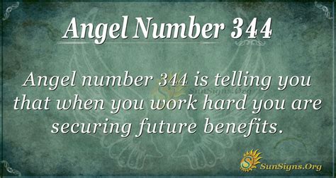 Angel Number 344 Meaning: Healing Process - SunSigns.Org